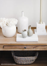 Load image into Gallery viewer, Set of 3 - Mini Glazed Stoneware Ceramic Bud Vases - 3-4" Tall
