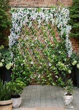 Load image into Gallery viewer, Silk Flowers Wisteria Bush in White
