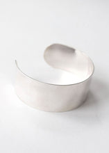 Load image into Gallery viewer, Silver Wrist Corsage Cuff Bracelet - 1.25" Wide
