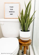 Load image into Gallery viewer, Artificial Indoor/Outdoor Potted Snake Plant - 24" Tall
