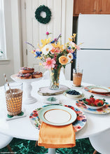 Load image into Gallery viewer, Artificial Anemone Flower Bush in Blue - 13&quot;
