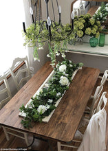Load image into Gallery viewer, Artificial Lamb's Ear Leaf and Grapevine Garland - 6'
