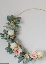 Load image into Gallery viewer, Artificial Flower Peony Bud in Cream - 18" Tall

